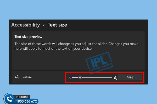 MẸO] Cách chỉnh cỡ chữ trên máy tính Win 11