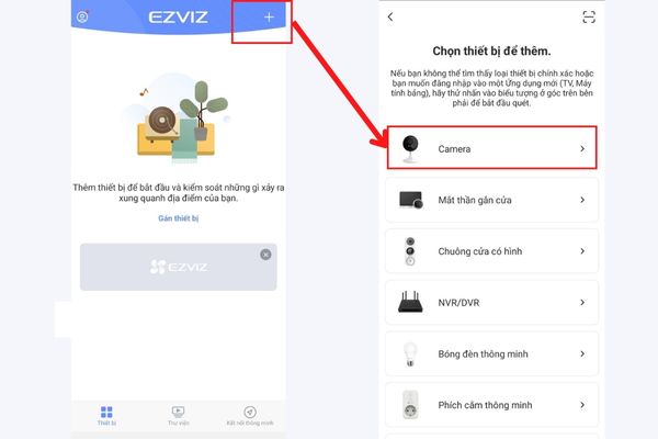 Cài đặt Camera Ezviz C3X bằng Wifi