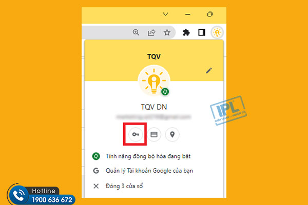 Quản lý mật khẩu trên Chrome