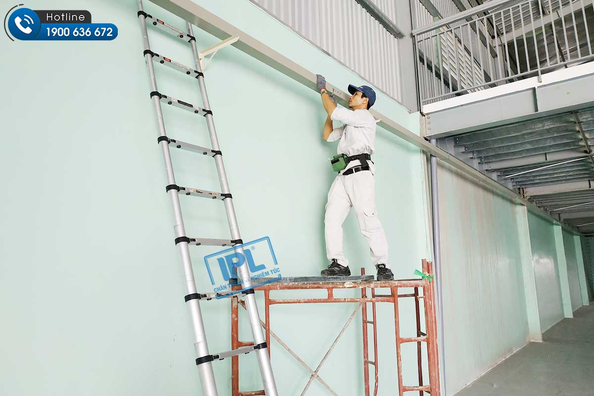 Thi công điện nhà xưởng Quang Mậu