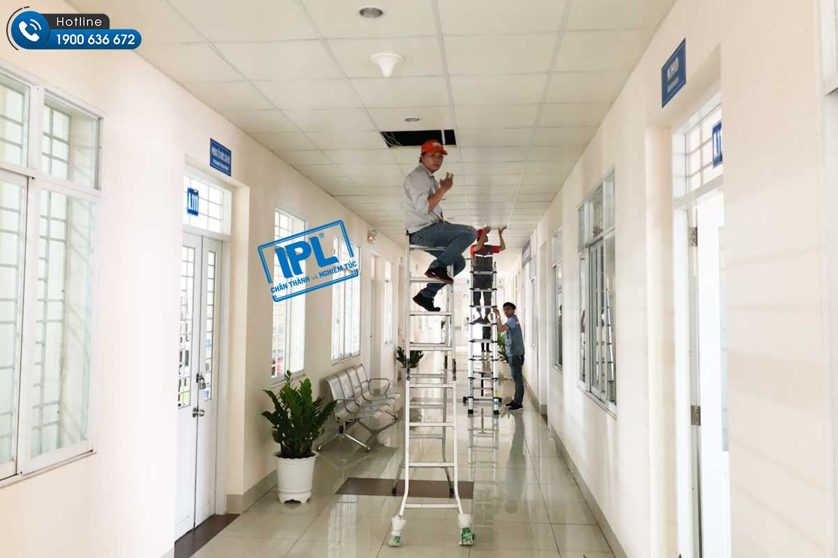 Thi công mạng và lắp đặt Server bệnh viện Long Khánh